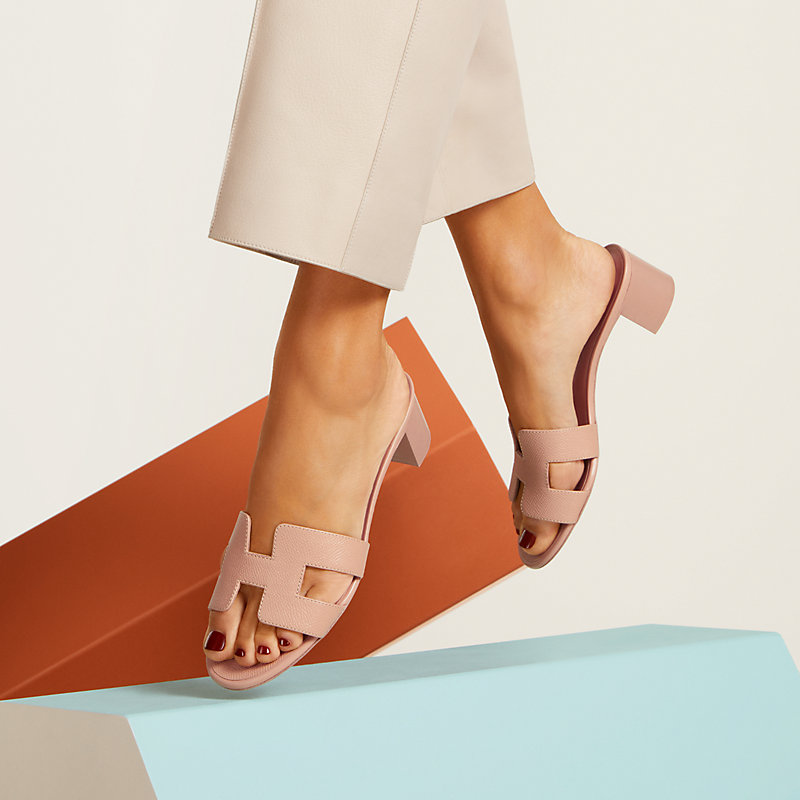Oasis sandal - Beige | Hermès Mainland China